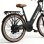 Bicicleta Eléctrica Headeer BD26195 Motor 350W Batería 48V 26" Frenos Disco Negro