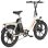 Bicicletta Elettrica Maxturn Mule 250W 48V20Ah 20" Freni a Disco Meccanici Bianco