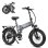 Bicicleta Elétrica Maxturn Polaris 500W 48V13ah 20" Freios a Disco por Cabo Cinzento