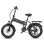 Bicicleta Elétrica Maxturn Polaris 500W 48V13ah 20" Freios a Disco por Cabo Cinzento