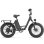 Bicicleta Eléctrica Urlife E20 Pro 750W 20" Negro