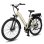 Bicicletta Elettrica Maxturn Urban7 250W 36V12.8Ah 27.5" Freni a Disco Meccanici Beige