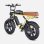 Bicicleta Elétrica Engwe M1 Eu 250w Bateria 48v28.6ah Pneus 20 Polegadas Freios a Disco Hidráulicos Amarelo