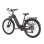 Vélo Électrique Maxturn Marathon 250W 36V 27.5" Freins à Disque Hydrauliques Violet