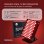 Panel de Luz Roja e Infrarroja Wellbeinn Redinn 78 LEDs 134 mW/cm²