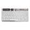 Clavier Royal Bailey XK030D Bluetooth Blanc QWERTY ultrafin léger