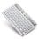 Clavier Royal Bailey XK030D Bluetooth Blanc QWERTY ultrafin léger