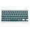Teclado Royal Bailey X10 Bluetooth ultrafino ligero con panel táctil y batería recargable para Android Windows iOS
