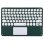 Teclado Royal Bailey X2c Bluetooth ultrafino ligero con panel táctil para iOS Android Windows