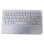Teclado Royal Bailey B012 ultrafino Bluetooth ligero con batería recargable QWERTY
