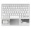 Teclado Royal Bailey Z33 Bluetooth ultrafino ligero con batería recargable y panel táctil