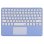 Teclado Royal Bailey 260c Bluetooth ultrafino ligero con batería recargable morado