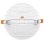 Lampada Circolare Incassata Silver Electronics 24W 6000K Bianco