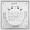 Interruptor Inteligente Avatto TS20-EU-W2 WiFi Táctil 2x Duplo
