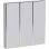 Conmutador Inteligente Avatto ZTS60-EU-W3 ZigBee 3x Touch Blanco