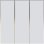 Conmutador Inteligente Avatto ZTS60-EU-W3 ZigBee 3x Touch Blanco