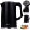 Kettle Ideal IK1130 1500W 1.7L Negro Acero Inoxidable