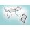 Colgador de ropa Promis Scopello 16 m plegable negro