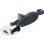 Cortapizzas Gato Ototo Kitty Cut Edelstahl/Kunststoff Negro
