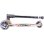 Patín Scooter Tres Ruedas Boldcube Sky026 Ajustable Plegable 2.8 kg