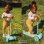 Patinete infantil Boldcube 3 ruedas 120 mm Verde Mint con manillar ajustable