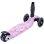 Trotinete Boldcube SKY027 3 rodas 200 mm Travão de pé Dobrável Rosa
