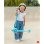 Patinete infantil Boldcube 3 ruedas 120 mm Azul con manillar regulable