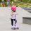 Patinete infantil Boldcube 3 ruedas 30 kg altura regulable lila