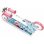 Patinete infantil Stamp plegable 50 kg Ruedas 120 mm Frenos traseros Azul