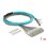 Cabo DeLOCK 91054 1 m 12x LC Pigtail Fibra Óptica Azul