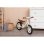 Bicicleta de equilíbrio Toyz Inter Cream para crianças 3 a 6 anos