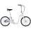 Bicicleta Plegable The-Sliders Lite White 20" 7 Velocidades