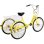 Bicicleta de reabilitação Enero 3 rodas 24 polegadas baunilha