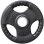 Disco Olimpico HMS TOH 25 kg Gomma Nera 51 mm Diametro 44 cm