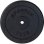 Pesa de gimnasio Sportop 10 kg de hierro fundido negro 28 cm