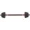 Manubri HMS SGP20 2 x 10 kg Bituminosi con Funzione Barra
