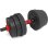 Manubri HMS SGP20 2 x 10 kg Bituminosi con Funzione Barra