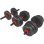 Manubri HMS SGP20 2 x 10 kg Bituminosi con Funzione Barra