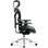 Silla de oficina Diablo Chairs V-Commander Negro/Azul