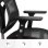 Silla de oficina ergonómica Diablo Chairs V-Basic Biało-czarne
