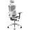 Silla de oficina ergonómica Diablo Chairs V-Basic Biało-czarne
