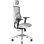 Silla de oficina ergonómica Diablo Chairs V-Basic Biało-czarne