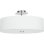 Lámpara de techo Nowodvorski Viviane 3x60W blanco diseño moderno