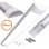 Plafon LED LTC LXLA511 20W 60cm Alumínio Branco 6000K