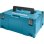 Caja de herramientas Makita Makpac Typ 4 rígida de viaje Negro/Azul