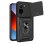 Funda para móvil Cool Carcasa COOL Hard Ring Semirígida Negra con Anillo y Soporte Magnético para Xiaomi REDMI A7 Pro