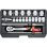 Satz mechanischer Werkzeuge Yato YT-38561 22 Werkzeuge Chrom-Vanadium-Stahl