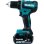 Parafusadeira de pistola Makita DDF485RFJ 18V sem escovas 2 velocidades
