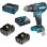 Parafusadeira de pistola Makita DDF485RFJ 18V sem escovas 2 velocidades