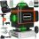 Láser lineal Bigstern 25 m verde 16 líneas 360°
